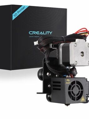 Creality Ender Extruder Assembly in Black with Red Accents